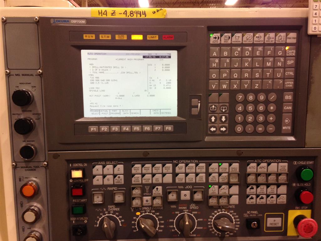 Okuma Cadet Mate, Machine ID: 7442